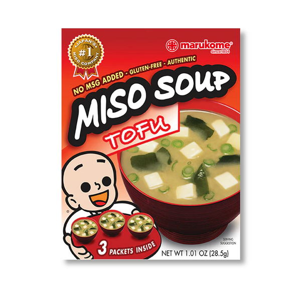 Instant Miso Soup 3 Pack Tofu – Marukome