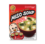 Instant Miso Soup 3 Pack Tofu - 3 bags