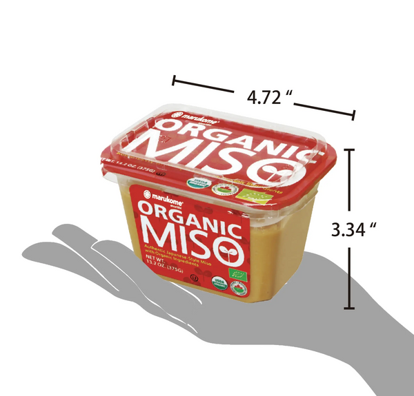 Organic 375g Miso paste | Easy to use healthy food | Marukome USA