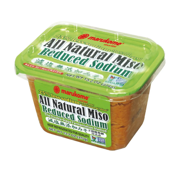 All Natural 375 g Reduced Sodium Miso Paste – Marukome