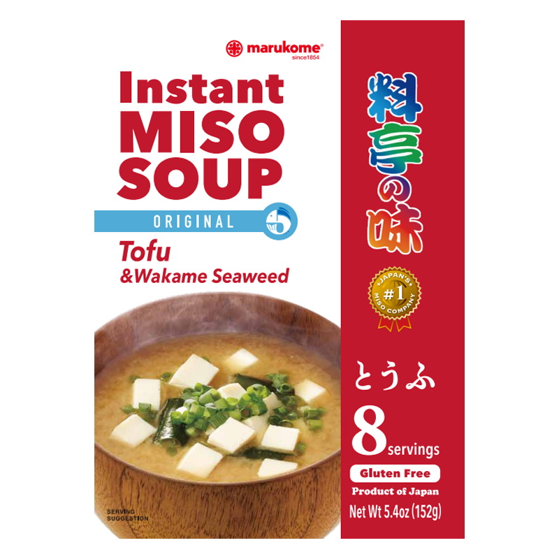 8 Pack Ryotei No Aji - Tofu Instant Miso Soup