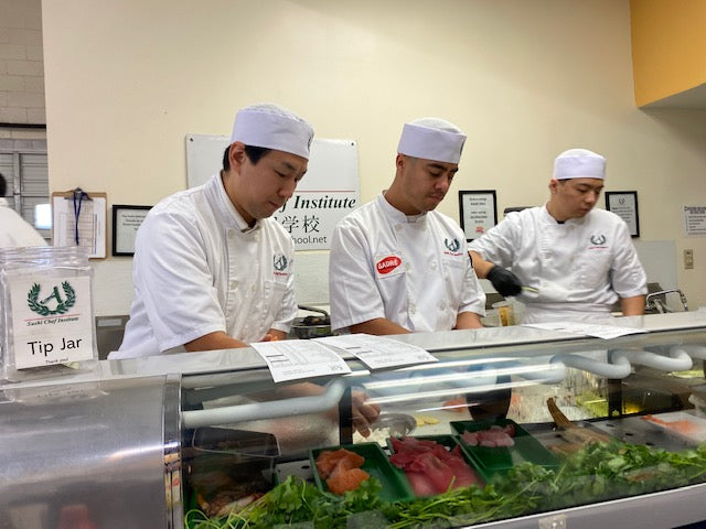 Event at Sushi Chef Training School 