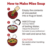 Premium Miso Soup 3-Pack Chunky Tofu & Seaweed - 3 bags