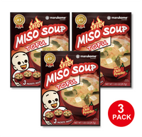 Instant SPICY Miso Soup 3 Pack Tofu - 3 bags