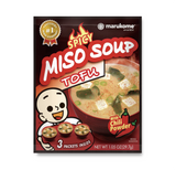 Instant SPICY Miso Soup 3 Pack Tofu - 3 bags