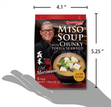 Premium Miso Soup 3-Pack Chunky Tofu & Seaweed - 3 bags