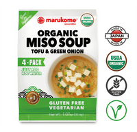 Organic 4 Pack Green Onion Instant Miso - 3 bags