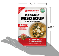 Organic 4 Pack Tofu and Seaweed Instant Miso - 3 bags