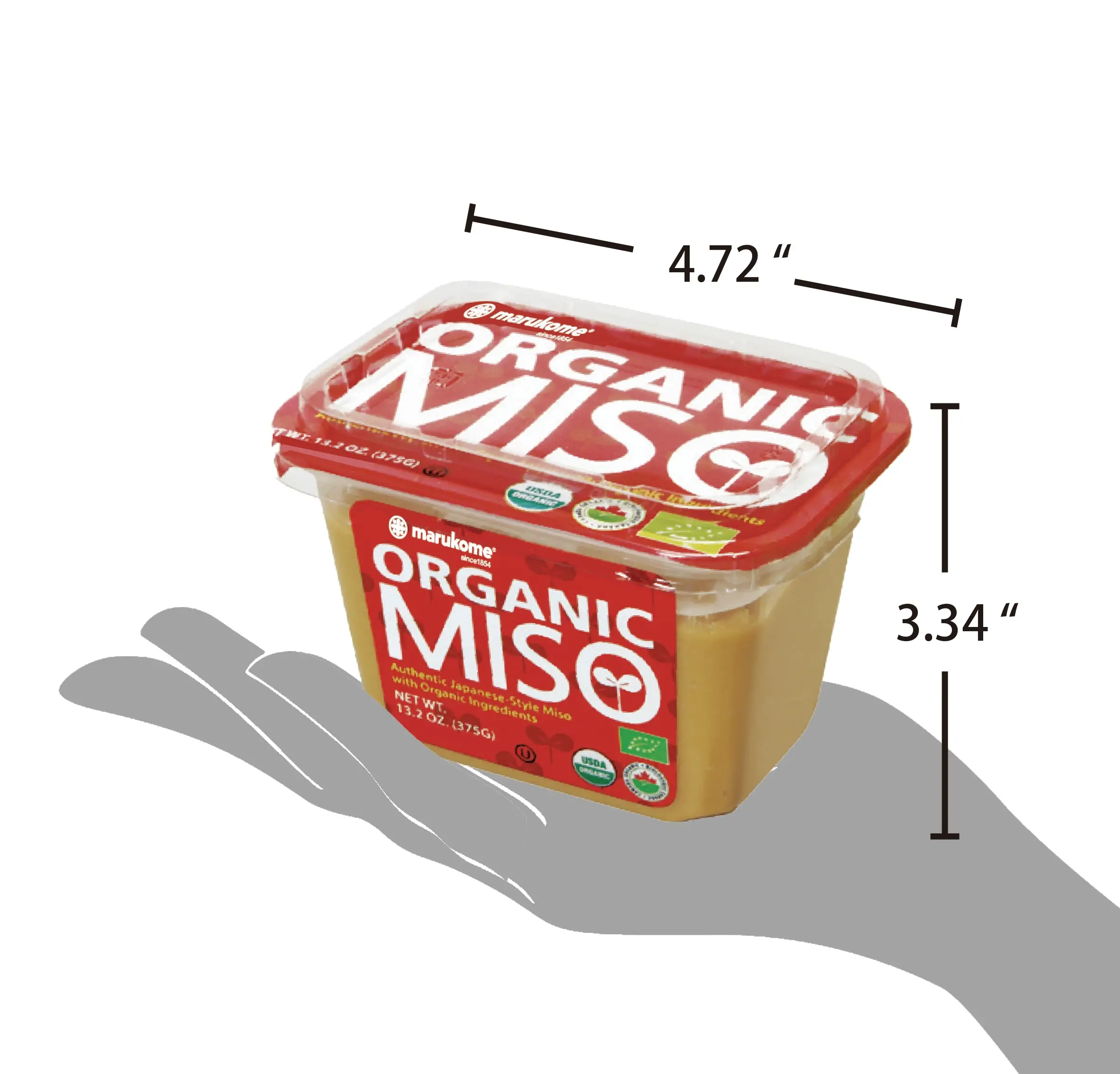 ま*む様 AQUAMESH LIQUID PASTER #1 オークル 30g Organic 375g Miso paste | Easy to use healthy food | Marukome USA