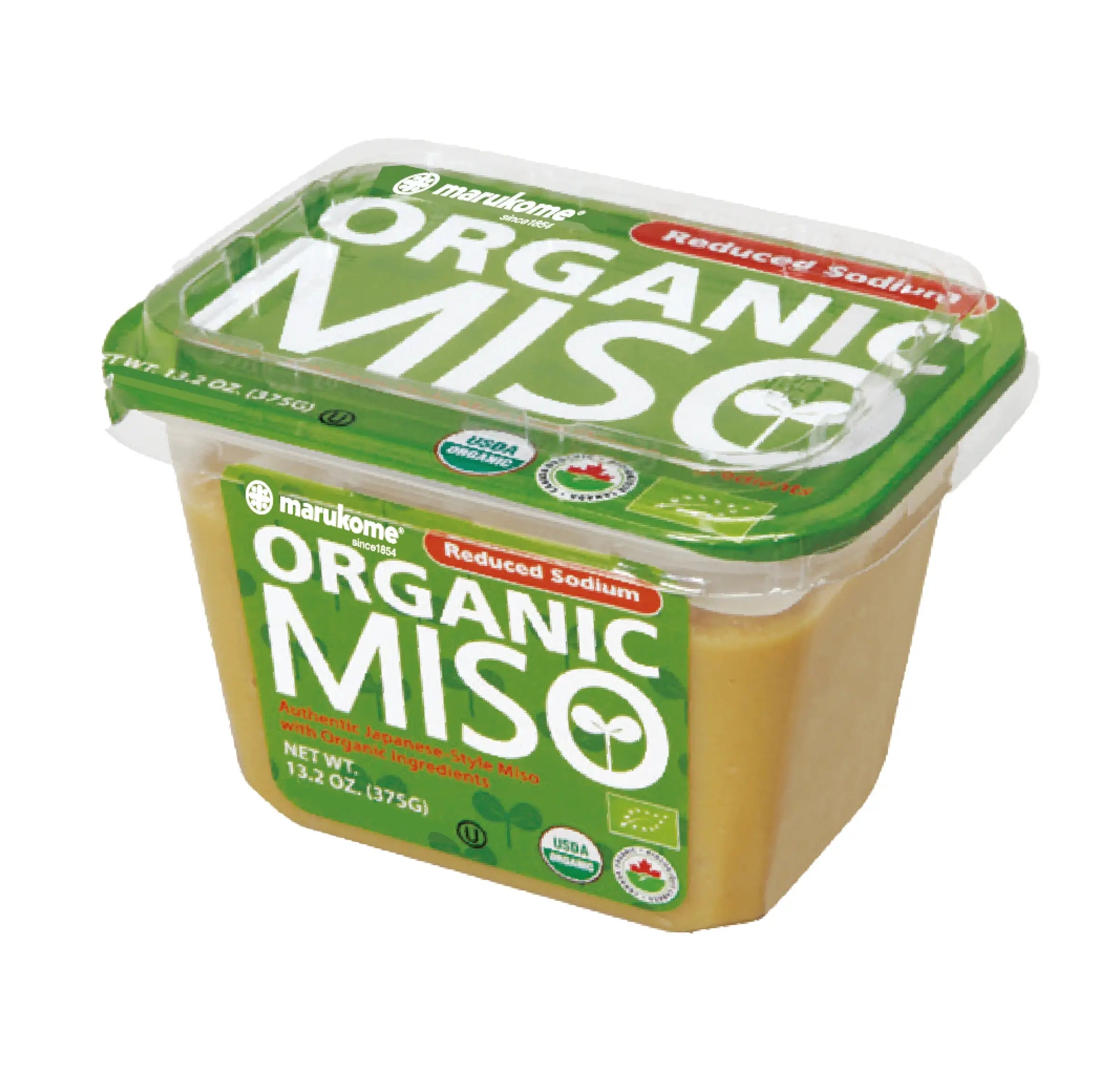 Organic 375g Reduced Sodium Miso – Marukome Organic 375g Reduced Sodium Miso – Marukome