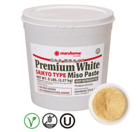 Premium White Miso 5 lbs | Marukome USA