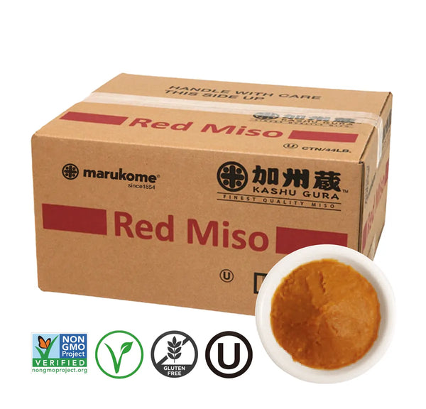 Red Miso 22 lbs | Marukome USA