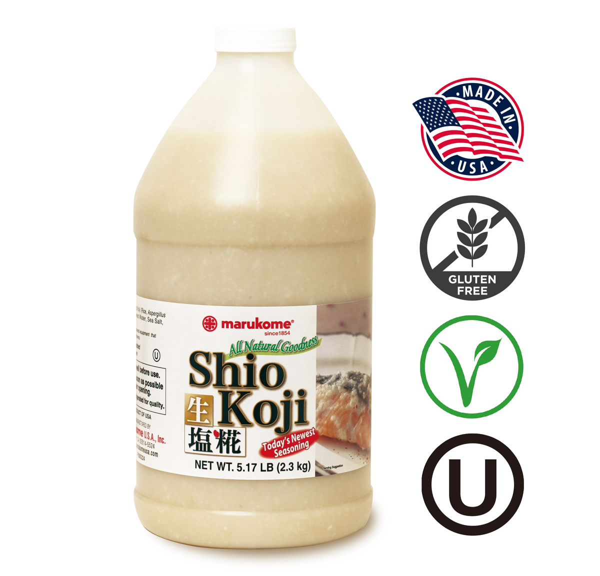 Marukome Shio Koji Half Gallon | Marukome USA
