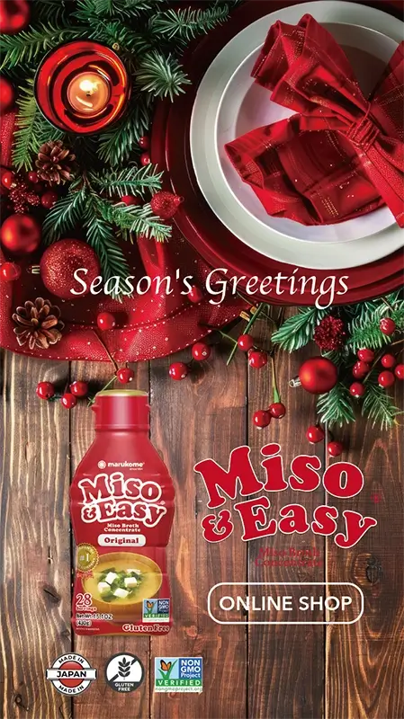 Marukome USA Home page top banners | Miso, Koji and more | Marukome USA
