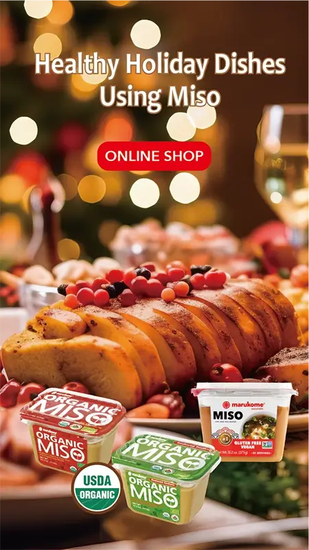 Marukome USA Home page top banners | Miso, Koji and more | Marukome USA