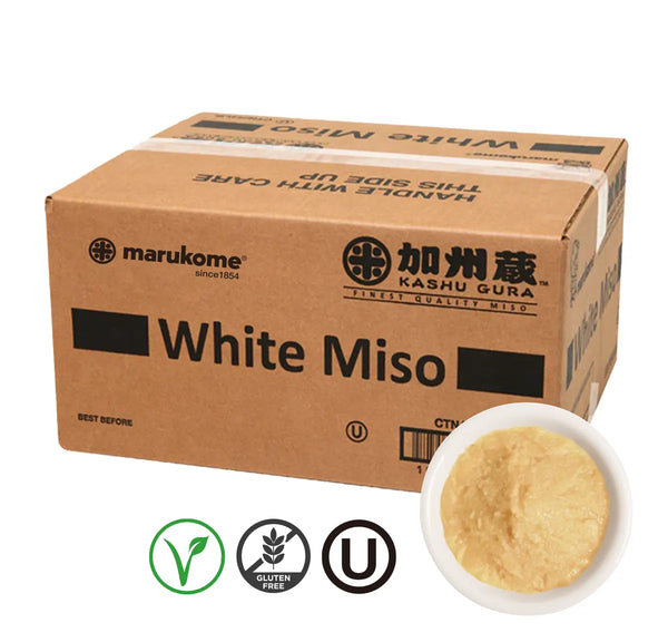 White Miso 22 lbs | Marukome USA