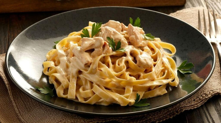 Koji Rich Miso Alfredo Pasta