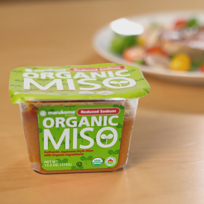 Organic 375g Reduced Sodium Miso – Marukome