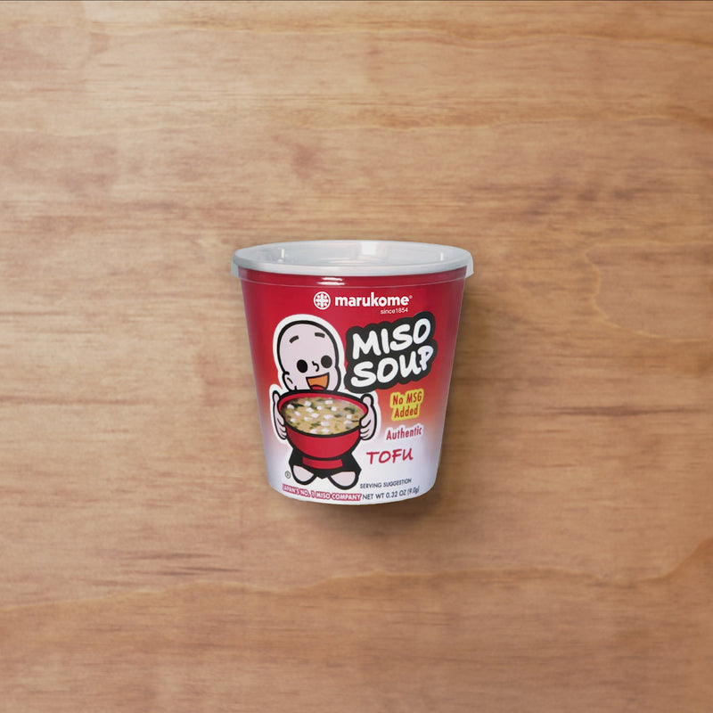 Instant Miso Soup Cup Tofu - 6 Cups – Marukome