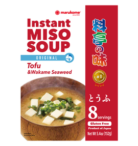 Instant Miso Soup 3 Pack Tofu - 3 bags – Marukome