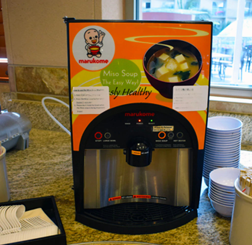 Marukome Introduces Instant Miso Soup Machine