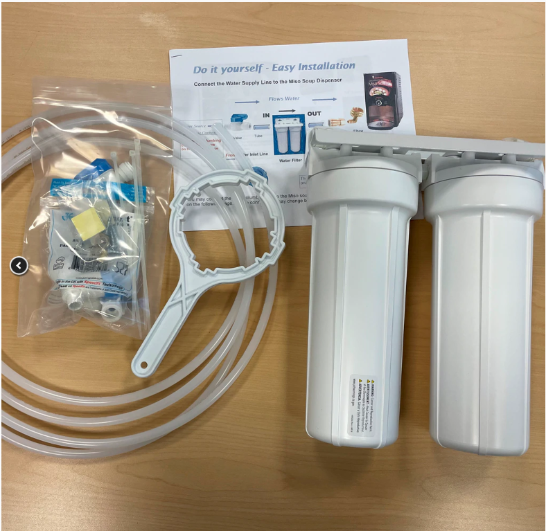 Miso Soup Dispenser + water filter kit - View only